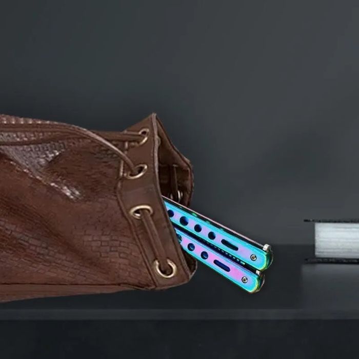 Ніж метелик гребінець,нож бабочка розческа