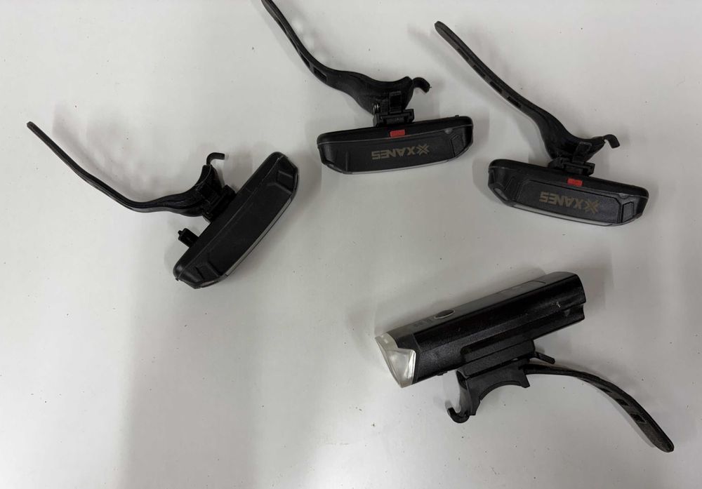 Kit Luzes Bicicleta XANES LED USB Recarregável Frente Trás 350LM