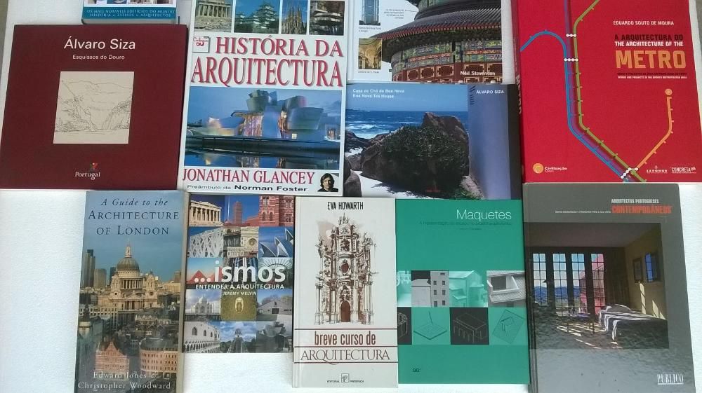 Livros Arquitectura / Arquitectos