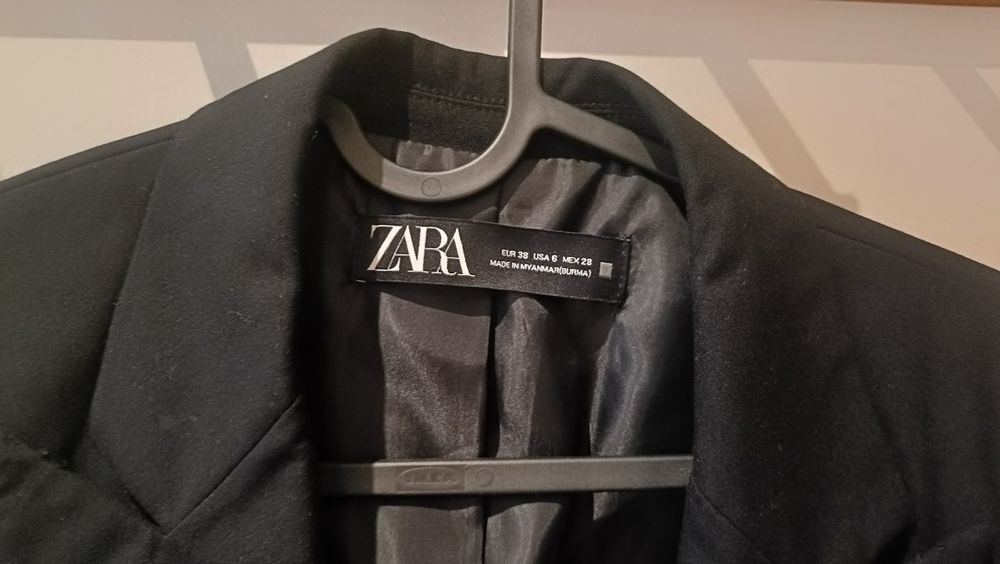 Blazer preto zara