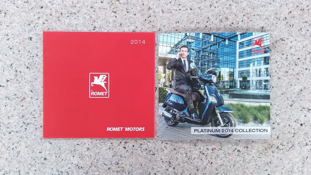 ROMET Paleta modeli 2014 Prospekty Ulotki