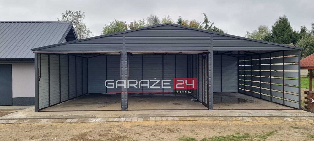 Garaż blaszany PREMIUM 9x6m*profil*jakość*producent*WIELKOPOLSKA*