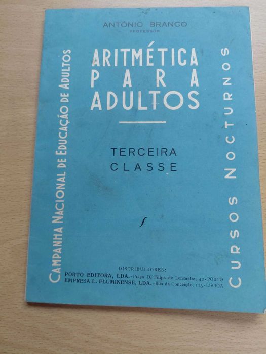 Aritmética para adultos-Terceira classe