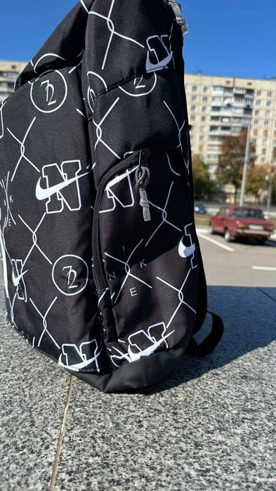Nike Elite Hoops  BackPack чорний з білим лого