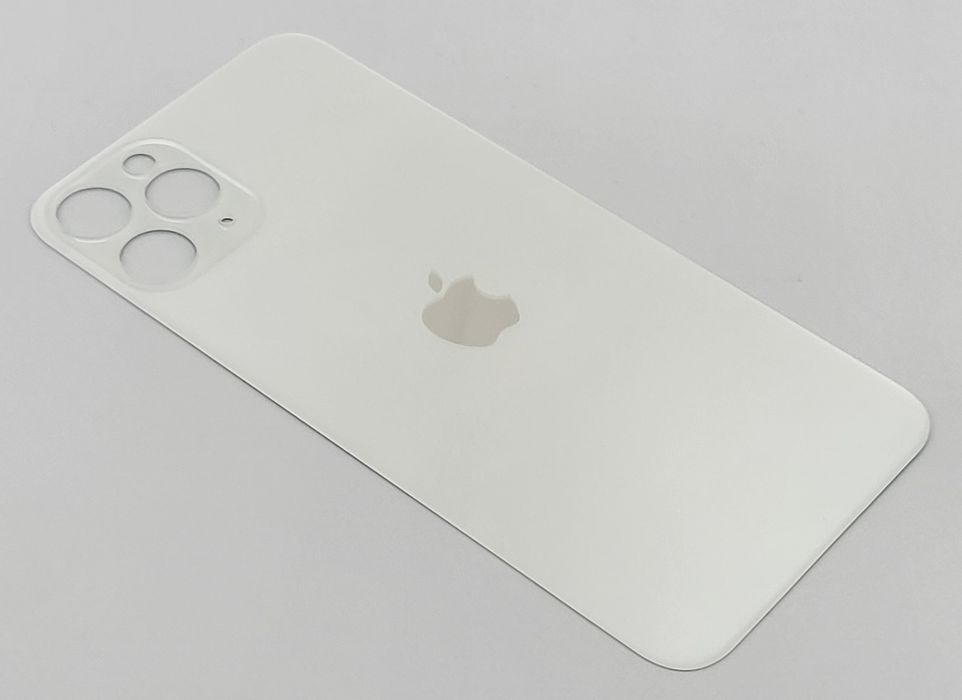 Klapka tylna obudowa do apple iPHONE 11 PRO MAX srebrna / biała