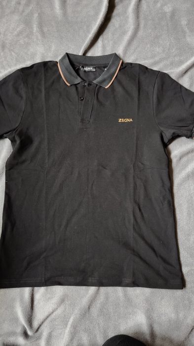 Piękna koszulka polo męska Zegna M