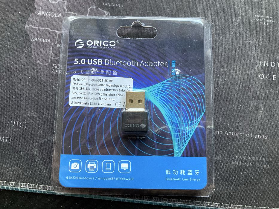 Adapter Bluetooth 5.0 USB Orico