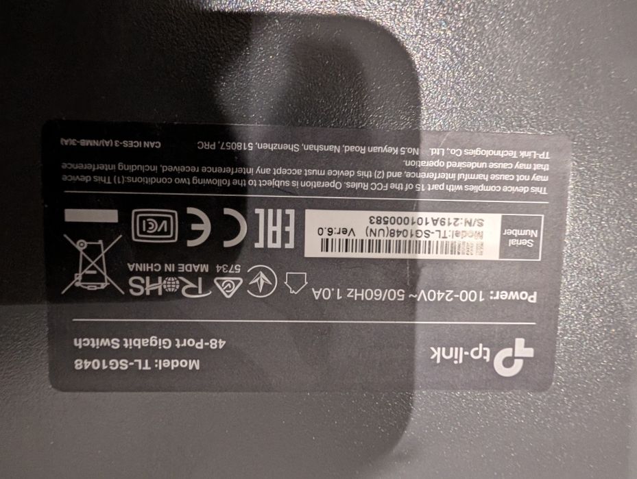 Tp link sg1048 gigabit