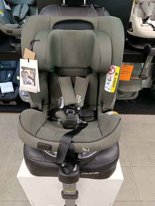 Fotelik dziecięcy 9-36 kg Joie I-Spin XL Zielony z ekspozycji