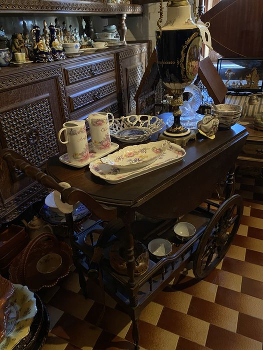 Carrinho de Chá em Madeira