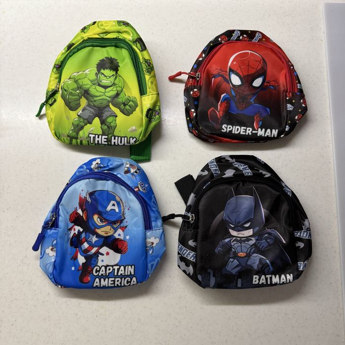 Дитяча нагрудна сумка Супергерої (Халк, Людина Павук та інші)