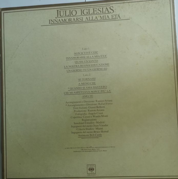 LP. Júlio Iglesias