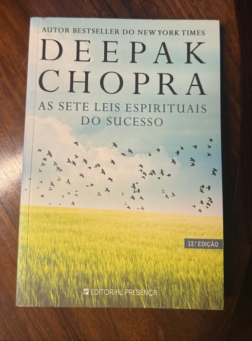 3 Livros Novos Deepak Chopra
