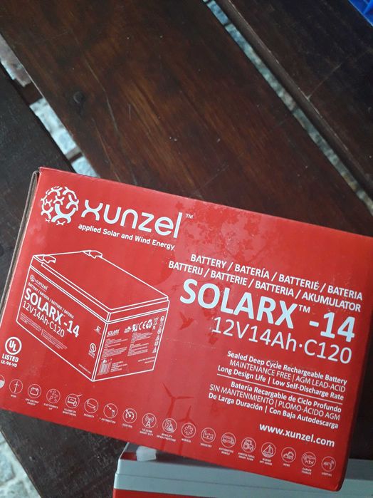 Baterias solar 12V NOVAS de longa duração Xunzel  desde 10€