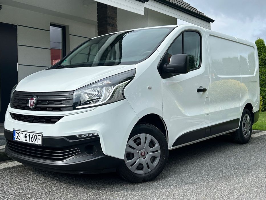 Fiat TALENTO  F. VAT 23%, Klimatyzacja, Skrzydełka, Niski Przebieg, Zadbany