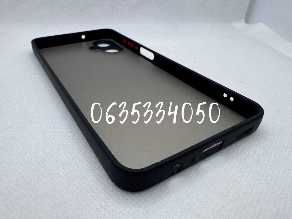 Чехол накладка для Samsung Galaxy A06 A16 матовый бампер защита камеры