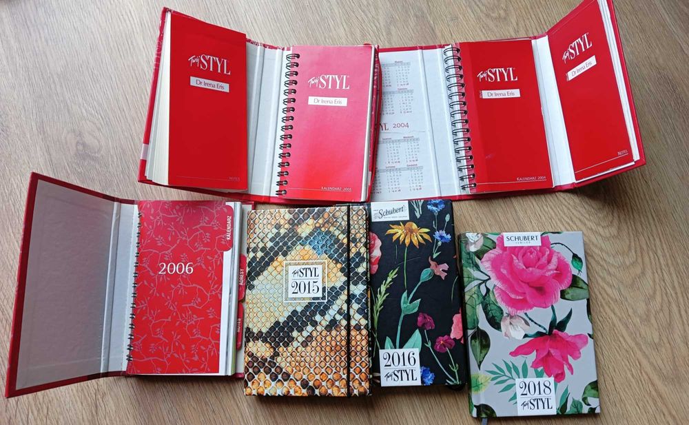 Stare kalendarzyki, notesiki