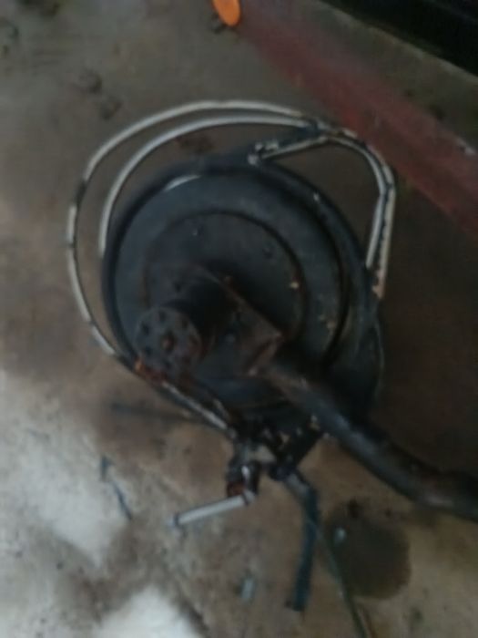 Alador de borracha a funcionar