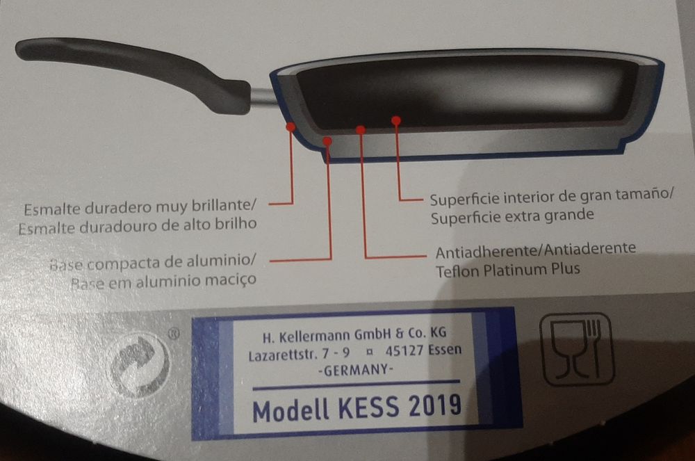Frifideira 28cm alumínio forjado