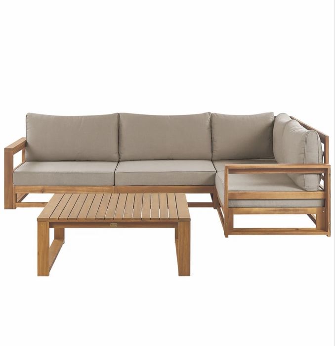 Zestaw meble ogrodowe, naroznik na taras, fotel