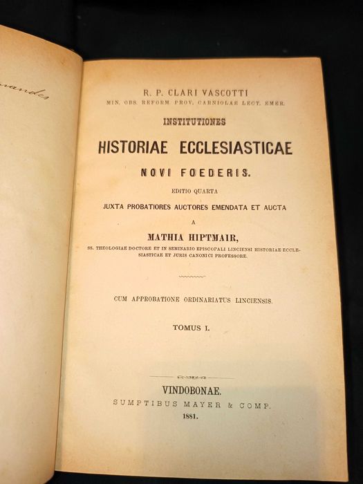Livros Dicionário das Seis Línguas História Eclesiástica Manual Semana Santa