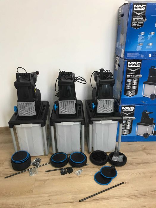 Гілкоподрібнювач,щепоріз Mac Allister MQS2800,безщітковий, з Англії