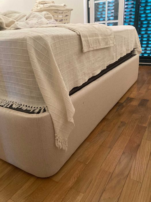 Cama de casal - conjunto SOMIER + Colchão NOVOS