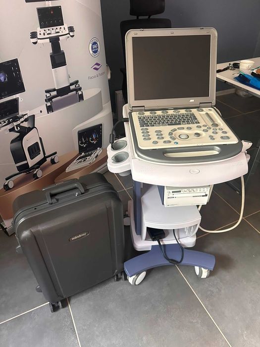 USG mobilne Mindray M6 + Sonda Liniowa Zestaw