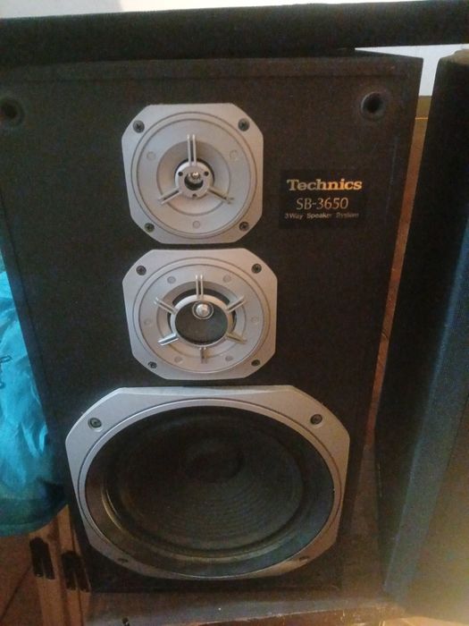 Colunas Technics e Sony 2 conjuntos