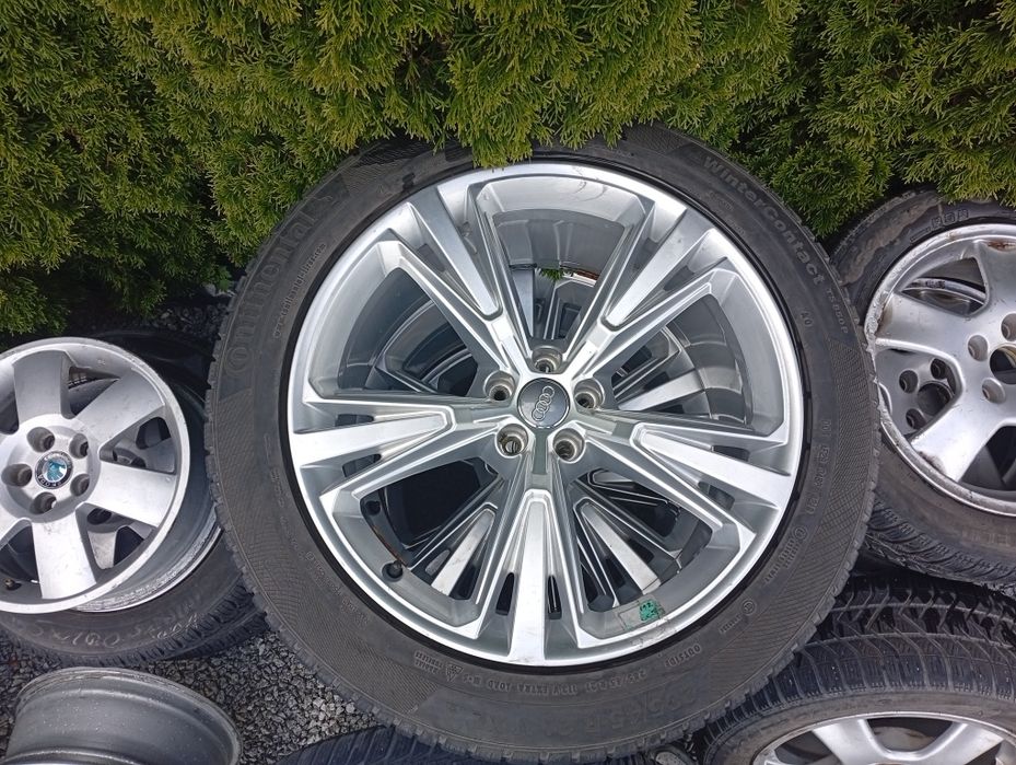 Koła aluminiowe Audi 21" , 5x112 , 9.5J , ET31  + Opony Continental  WinterContact TS850P SUV