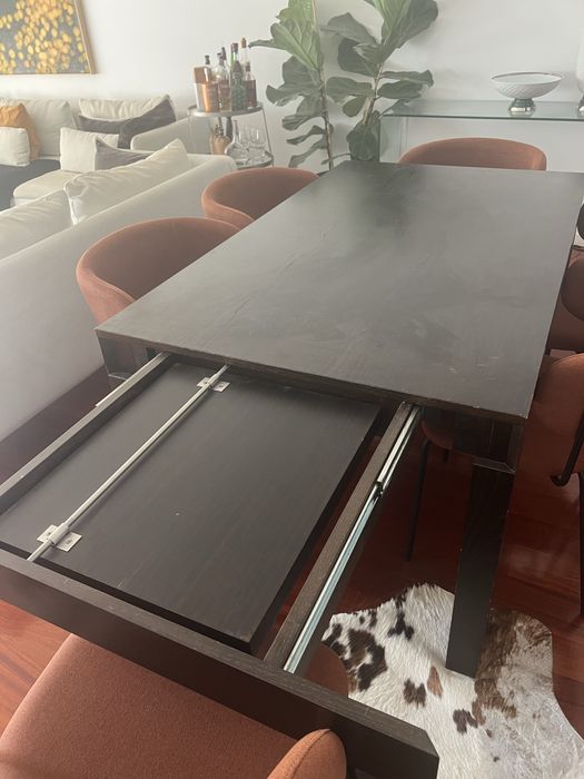 Mesa de Jantar Extensível por Medida | 150 a 250 cm | Tom Wengué