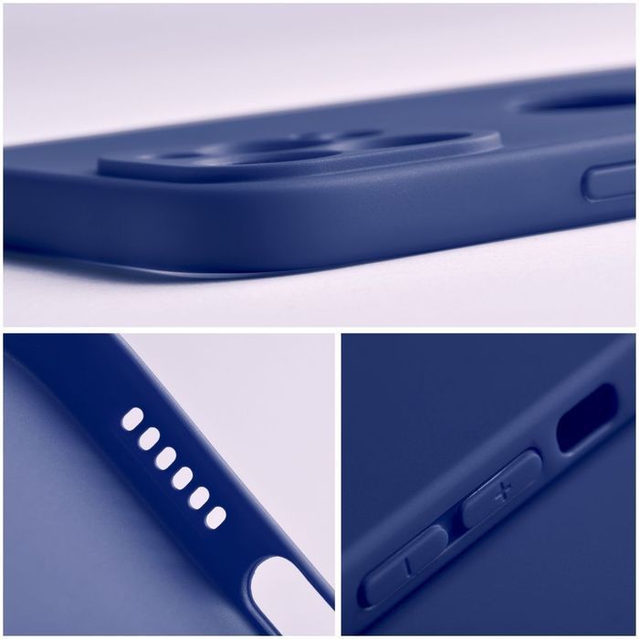 Futerał SOFT do IPHONE 16e (SE 4 2025) / 17e ciemny niebieski