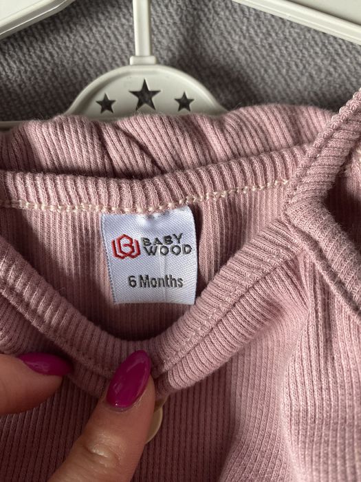 Komplet różowy dla dziewczynki LATO