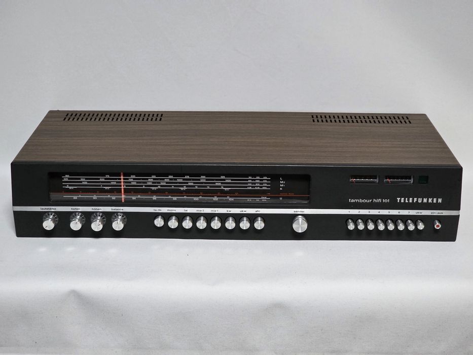 Receiver Vintage reparado Telefunken