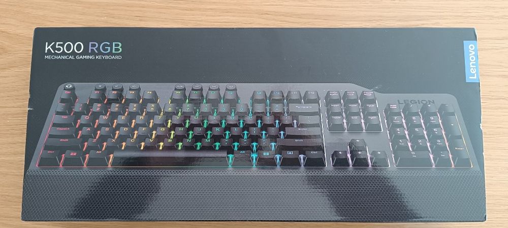 Teclado mecânico RGB Legion K500