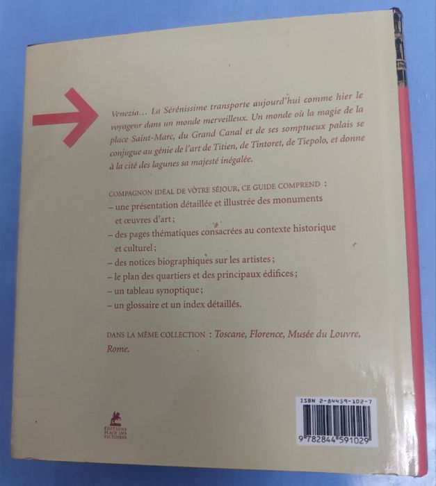 Guia turístico Veneza – “Venise – Visite Guidée” (capa dura)