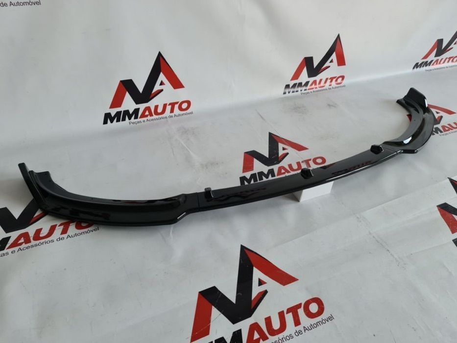 Spoiler Frontal BMW F30 F31 Preto Brilho
