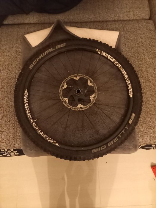 Przednie koło rowerowe