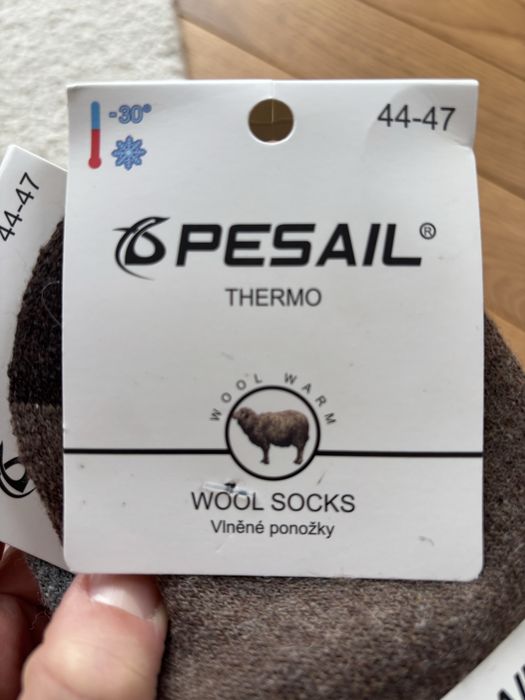 Wełniane skarpety Pesail Thermo 44-47