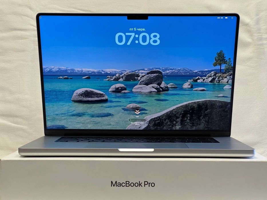 MacBook Pro 16.2” M1 Pro(2021), 16RAM/500Gb SSD, 94% батарея
