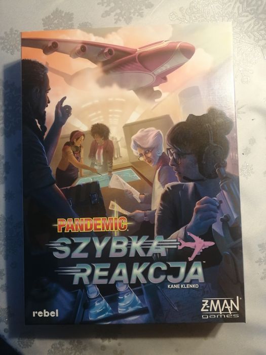 Gra planszowa Pandemic szybką reakcja