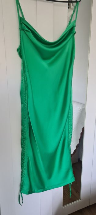 Piękna zielona sukienka