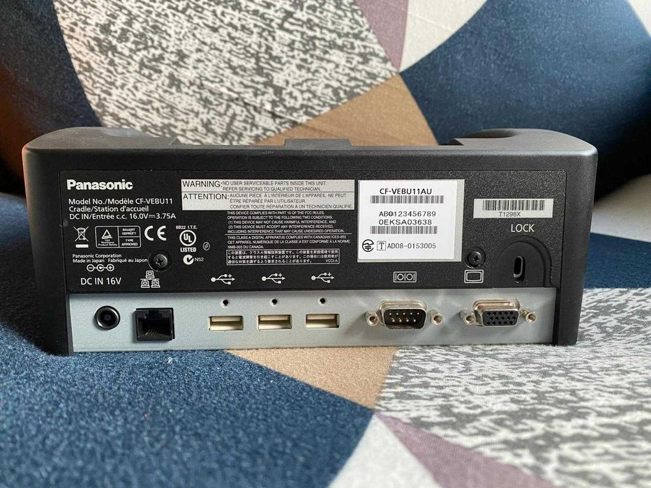 Stacja Panasonic Toughbook do CF-U1 Charging Dock Cradle CF-VEBU11