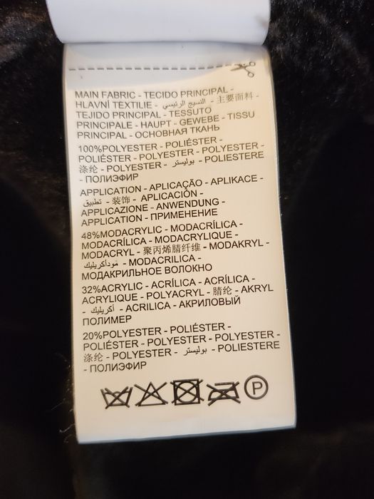 Casaco preto  da Salsa