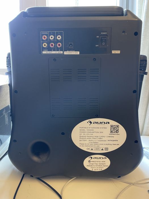 Karaoke System with Microphones, DVD, MP3, etc.64309662777345123