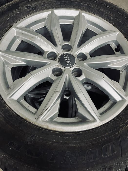 Диски Audi 5:112r17 титани оригінал склад б/у Volkswagen Skoda