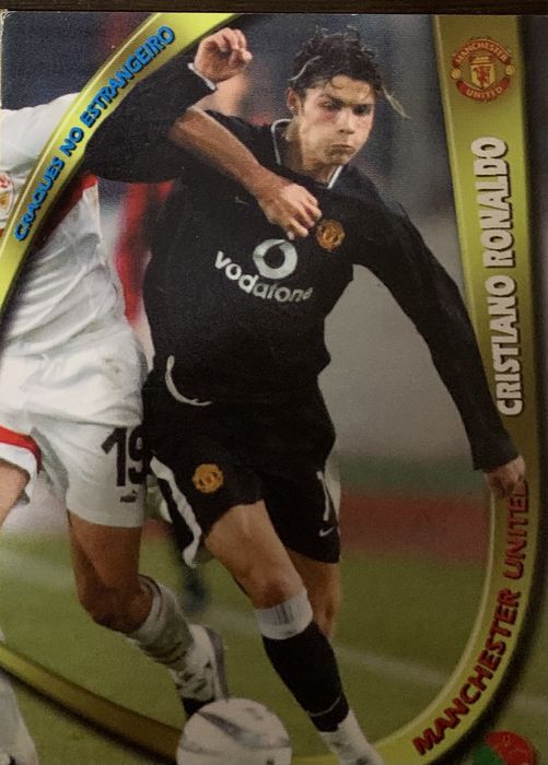 Carta Mega craques Cristiano Ronaldo 2003/04