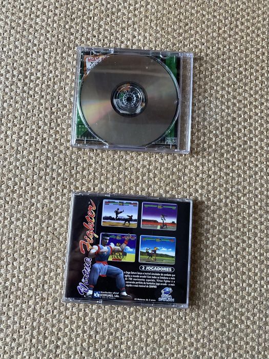 Jogos Sega Saturn - Virtua Fighter e Bootleg