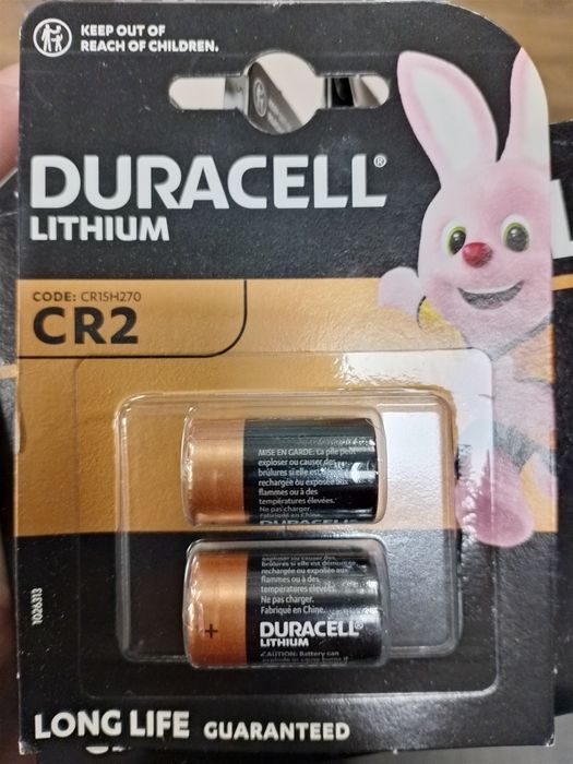 Батарейки  DURACELL CR 2