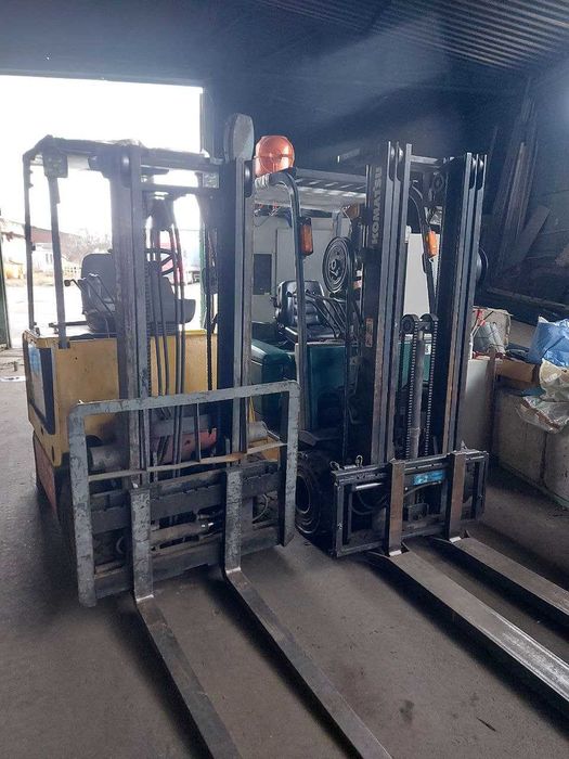 Навантажувач Nissan електричний, 3м підйом погрузчик кара 1т.